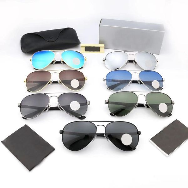 

2020 luxury men's and women's sunglasses designer sunglasses oval metal frame retro style outdoor design classic fashion beach gla, White;black