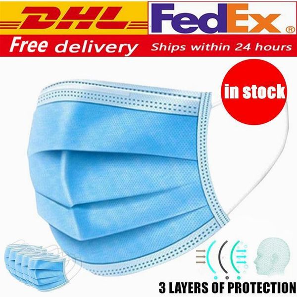 

anti-pollution loop face stock blocking breathable delivery masks elastic dust 3 ply ear mask with air in disposable for anti-pol uqbk