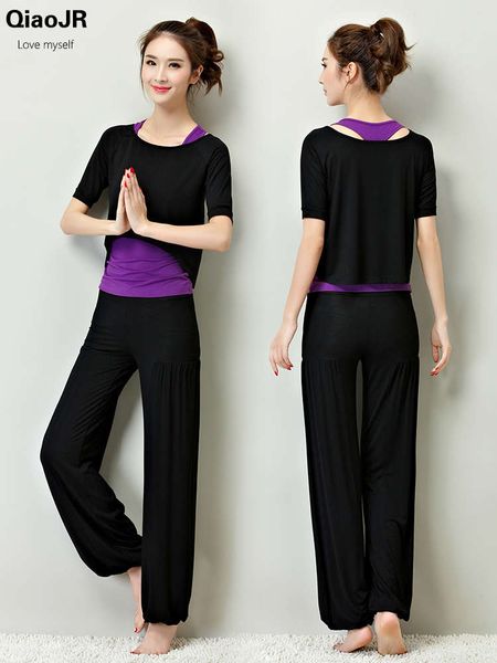 

professional yoga suit women's autumn and modal fitness loose sports show thin, high-end fashion metaphor for winter, Gray