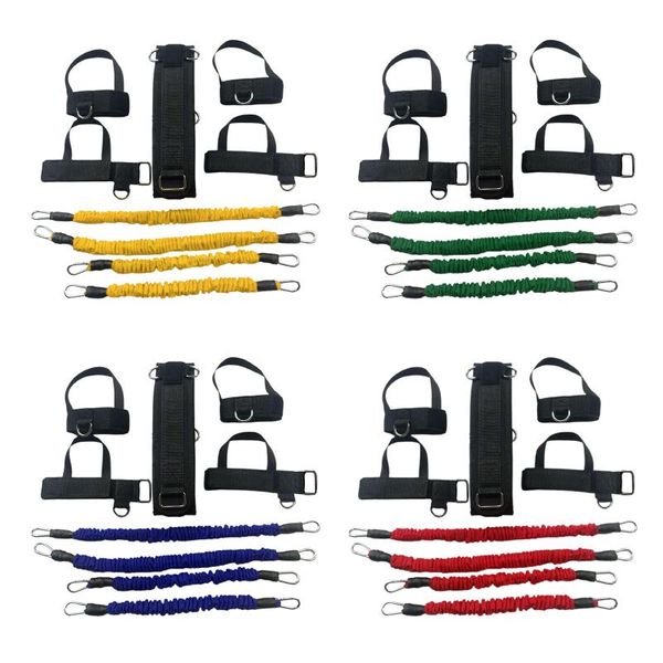 

11pcs sport resistance bands set for arm exercises boxing home training workout