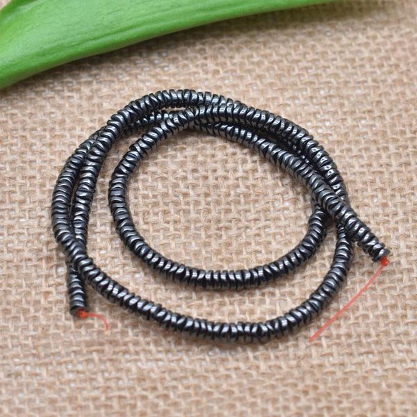 

yanqi оптом 4/6 мм натуральные каменные бусины круглые чипу формы гематитные шарики плоские свободные шарики для ювелирных изделий изготовле