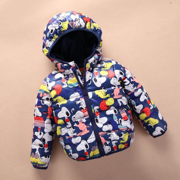 

children's down jacket female off season children's wear baby down jacket girl boy 1-2-3 years old winter wear boy short, Blue;gray