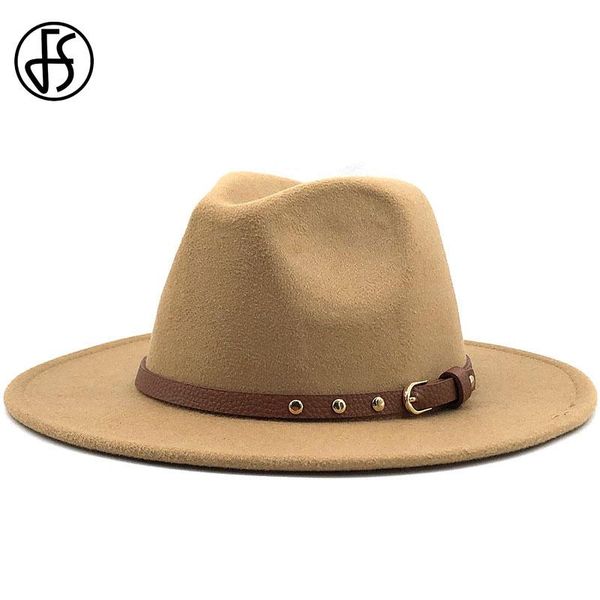 

wide brim hats fs winter autumn wool for women men ladies jazz felt fedoras gentleman trilby bowler feminino gorra, Blue;gray