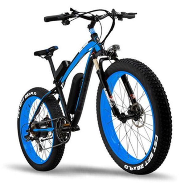 

electric mountain bicycle 1000w 48v two wheels electric-bicycles cycling snow bike off road tire electric bikes men adults, Silver;blue