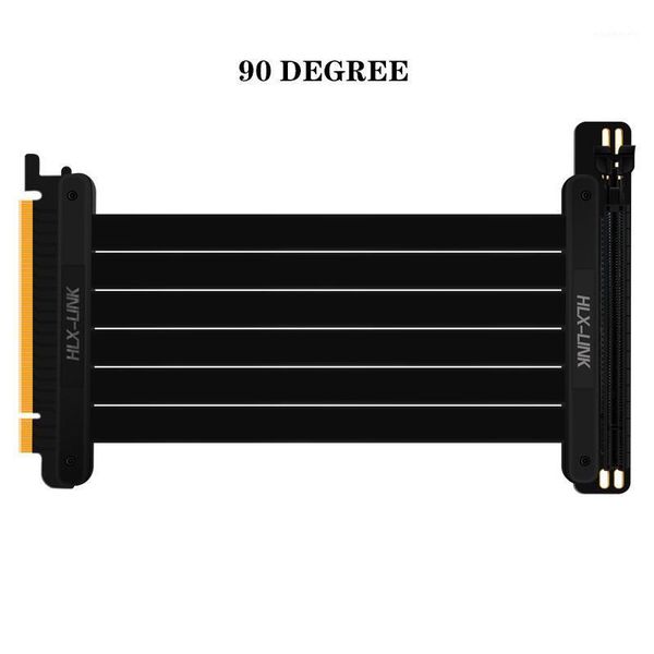 

high speed pc graphics card pcie 3.0 16x extension cable flexible full speed extension cable vertical link for gpu 1u 2u chassis1