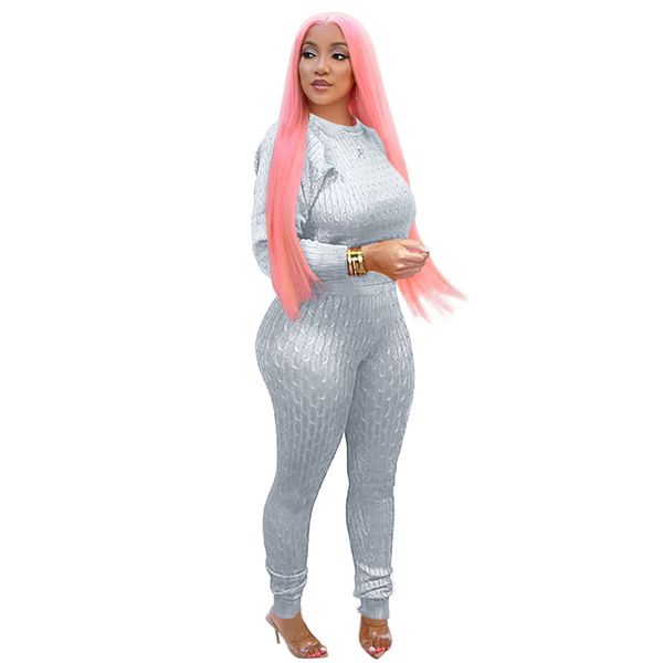 

a6270 two-piece sweater cross-border womens clothing independent station european and american womens clothing foreign trade sweater suit, White;black