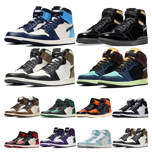 

sport открытый обувь jumpman 1 баскетбол 1s черное золото обсидиана темные моча турбо зеленый широкий шикарные блокировка чикаго женщины муж