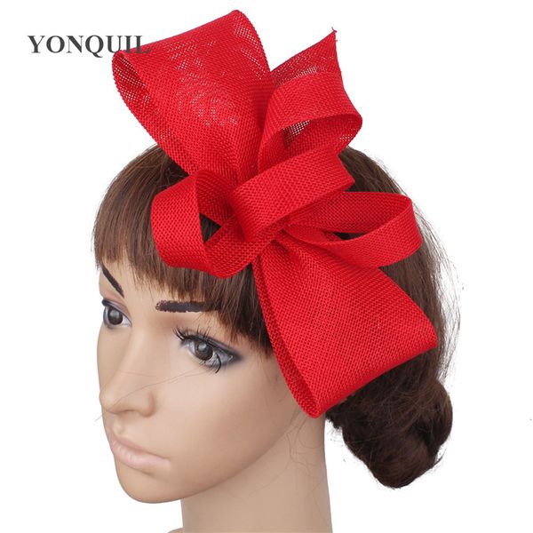 

turquoise or multiple colors women party imitation sinamaydiy fascinator base bowknot headpiece ladies beautiful cocktail decoration hats, Slivery;golden