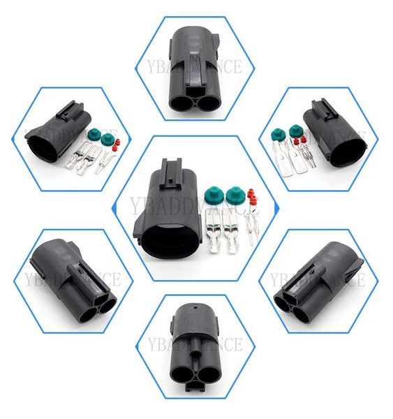 

7282-8598-30 7182-8598-30 electrical male 4 pin waterproof connector car
