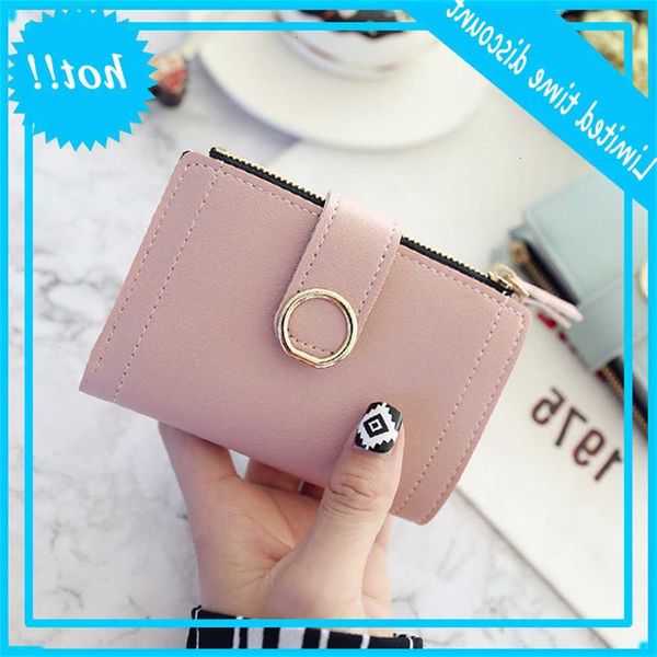 

portfolios small fashion brand leather card bag for women 2020 clutch women's wallets money clip wallet