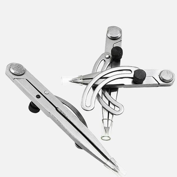 

diy hand tool spacing gauge fitters draw compasses wood industry classified carbon steel head edge trimmer edge leather tools1