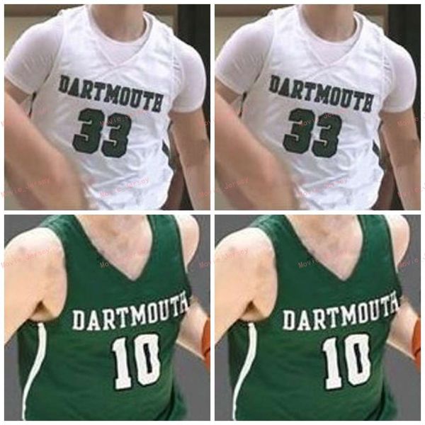 

stitched custom 0 will emery 1 taurus samuels 2 isaac letoa 3 ian carter 4 trevon ary-turner dartmouth big green men women youth jersey, Black