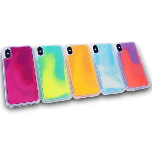 

3e8ujh7y6soft tpu pc luminous quicksand glitter shining phone case for iphonevip2
