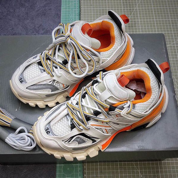 

paris triple s track release 3.0 tess s clunky sneaker mens gomma maille black women tripler casual shoes authentic fashion shoes
