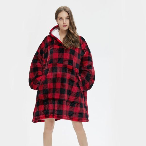

oversized hoodies sweatshirts women fleece wearable hoodie blanket with sleeves warm hooded sweatshirts sherpa blanket