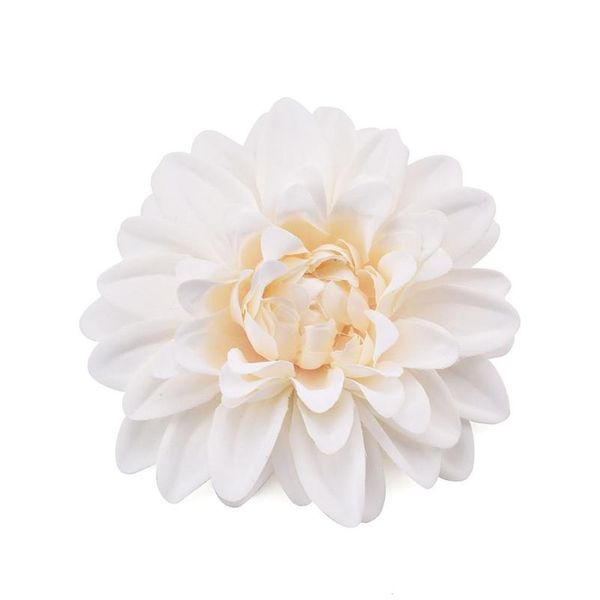 

20pcs dahlia artificial silk flowers heads for wedding decoration rose diy wreath gift box scrapbooking craft fake flo sqcotr