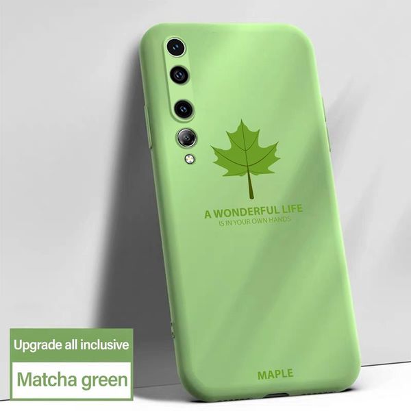 

ultra-thin maple leaf soft silicone phone case for xiaomi mi 10 9 8 lite t pro redmi note 8 7 pro luxury wmtitn yyysports