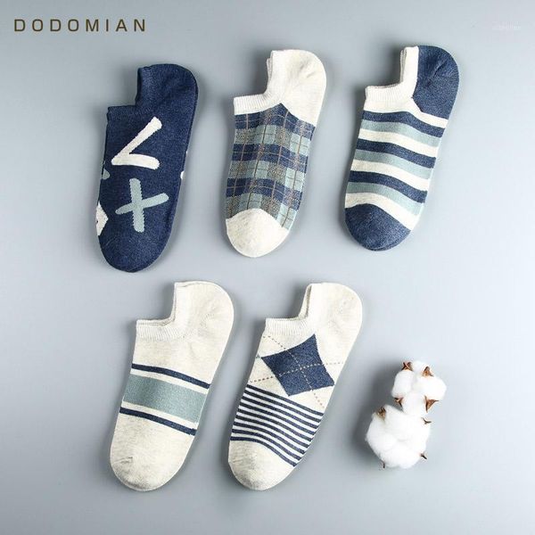 

men socks 5pairs/lot print socks men cotton invisible slippers male shallow mouth ankle sock fashion casual, Black