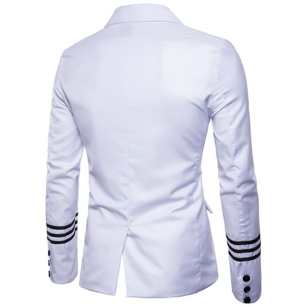 

men's trend wedding man new fashion coat e-1-y909 suit p85, White;black