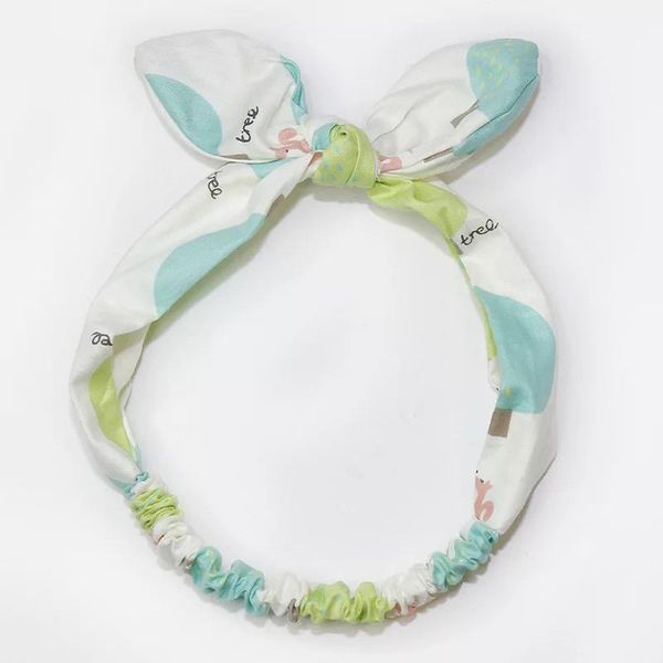

children bohemian fashion hair accessories printed cross hair band baby print knot cross headband baby hair accessories wmtdhk, Slivery;white