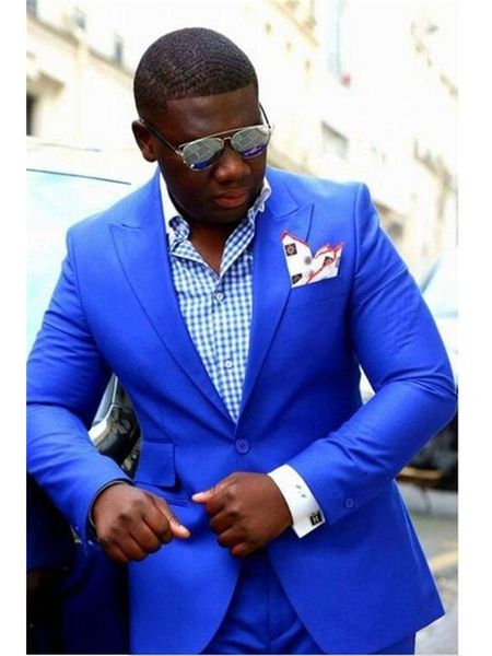 

latest coat pant designs blue men suits slim fit 2 piece skinny blazer tailore groom prom party tuxedo jacket +pants masculino, White;black