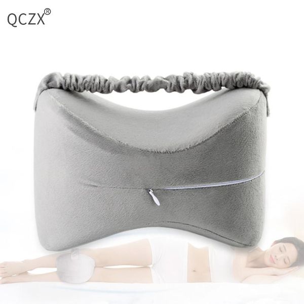 

qczx knee pillow memory foam knee pillow back pain leg pain pregnancy hip and joint pain memory foam leg pillow d40 wmtnik mywjqq