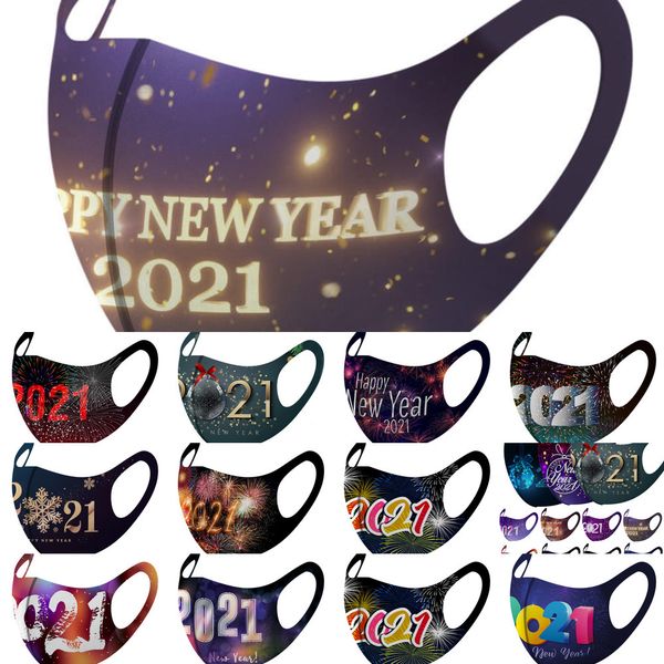 

urclaface 2021 new year printed designer mask cold-proof breathable dustproof 3d mouth masks black red facemask in stock 10