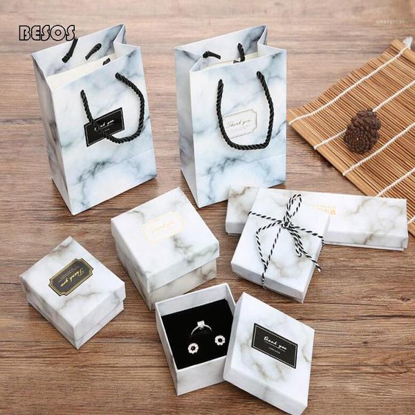 

gift wrap simple jewelry box marbling thick cardboard flannelette sponge year party necklace paper b311d1