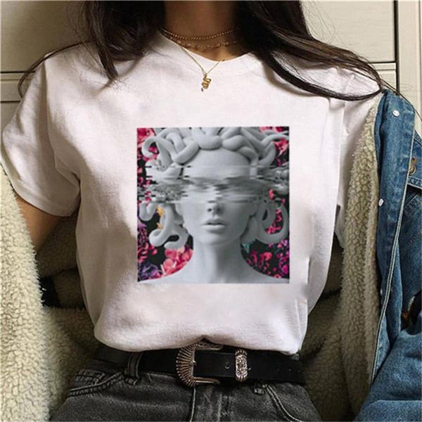 

summer funny women t shirts casual graphic female t-shirts casual fashion ladies tee short sleeve shirts clothes, White