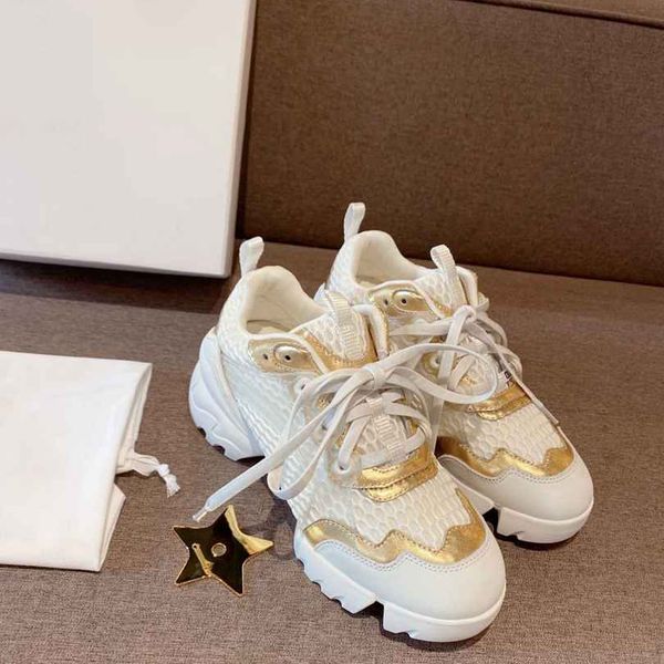 

fashion women white black pink dad shoes women casual dad shoes with box size35-41