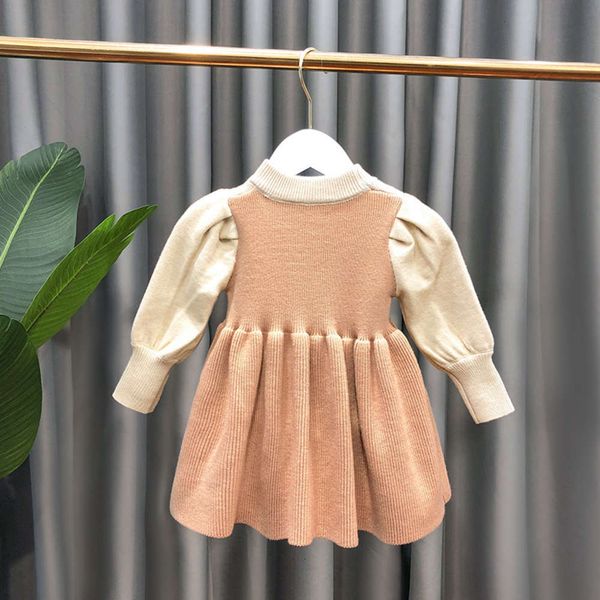 

princs winter 2020 autumn girls' needle and long sve baby weaver's red new year drs children's skirt zl8k, Red;yellow