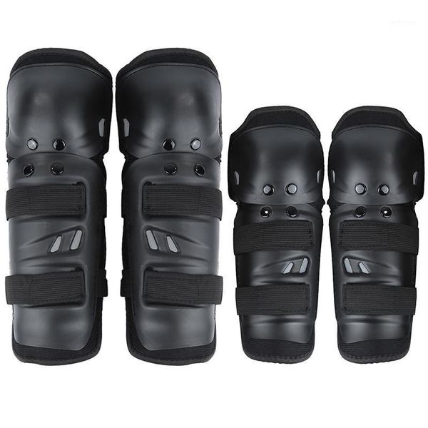 

4pcs motorcycle knee & elbow protective pads motocross skating knee protector riding protective gears pads protection adjustable1
