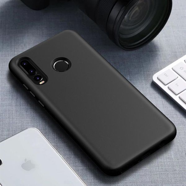 

starry series shockproof straw material tpu protective case for huawei p30 lite