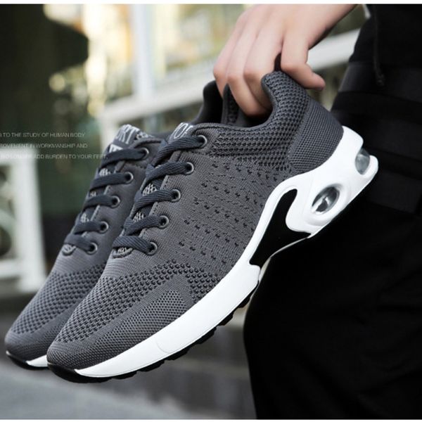 

drop shipping cool pattern9 blue black white gray grizzle men women cushion running shoes trainers sports designer sneakers 35-45, White;red
