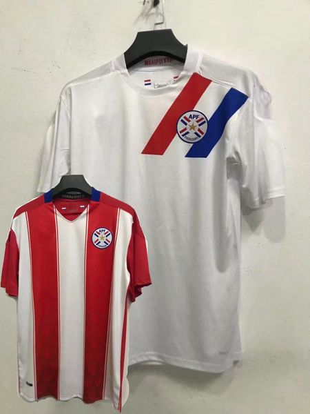 

20 21 paraguay maillots de foot soccer jersey national team home oled 2020 2021 футбольная рубашка, Black;yellow