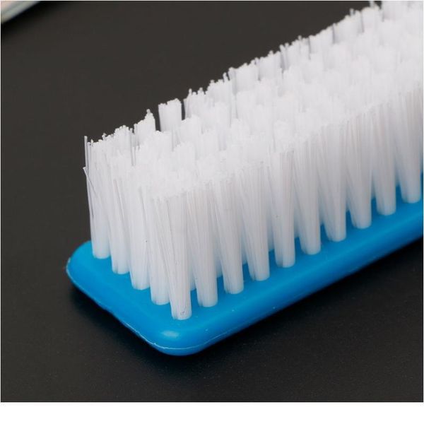 

1pc professional nail art cleaning brush manicure polish gel accessory plastic handle file manicure pedicure tool dust jllgzi, Silver