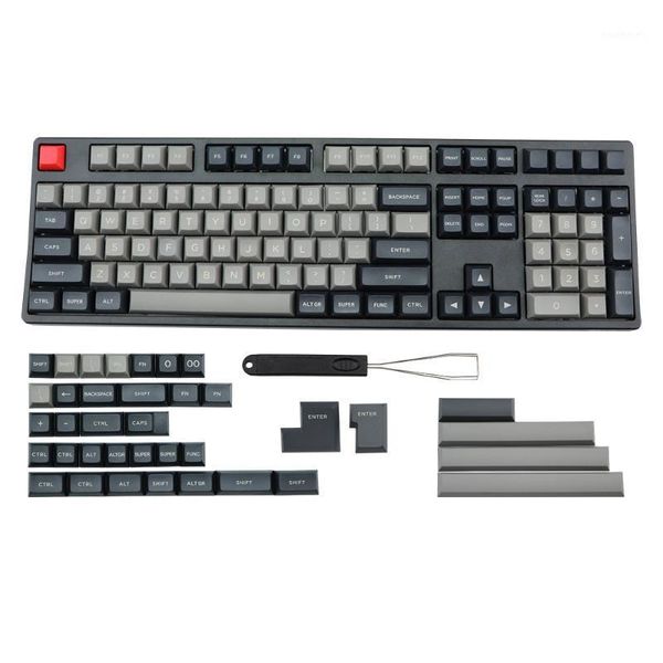 Dicke PBT-Tastenkappe von Dolch, ANSI-ISO-Layout, 145-Tasten-DSA-Profil-Tastenkappe für Cherry Gateron Kailh MX-Schalter GK64/96/k70, Tastenkappen1