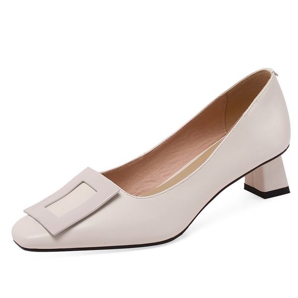 

new fashion 2021 genuine woman high heels party spring ladies women's shoes naked 1 7efb, Black