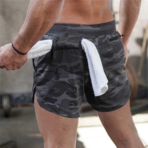 

summer new fitness shorts fashion breathable quick-drying gyms bodybuilding joggers shorts slim fit camouflage sweatpants1, White;black