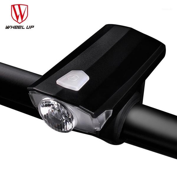 

bike lights wheel up usb charging 200 lumens ipx4 anti-glare xpe lamp bicycle night riding light head-light accessory light1
