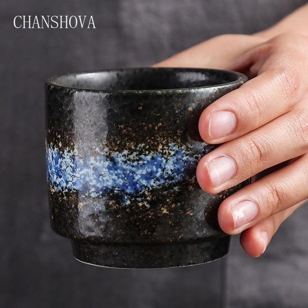 

chanshova 180ml керамическая чашка керамическая чашка традиционный ретро стиль глазированная личность краткая фарфора фарфоровый кофе чашки