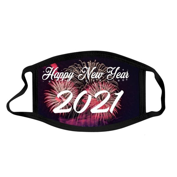 

washable face 2021 designer mask cotton mouth masks happy new year dustproof haze facemask in stock
