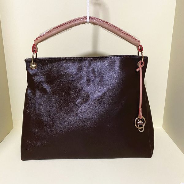 

2021 1pcs artsy brand new women designer european and american luxury lady pu leather handbag tote bag purse metis design speedy
