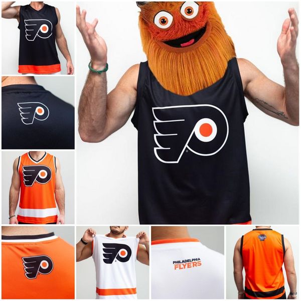 

philadelphia flyers 28 claude giroud hockey tank jerseys jakub voracek 79 carter hart 88 eric lindros shayne gostis 11 travis konecny jersey, Black