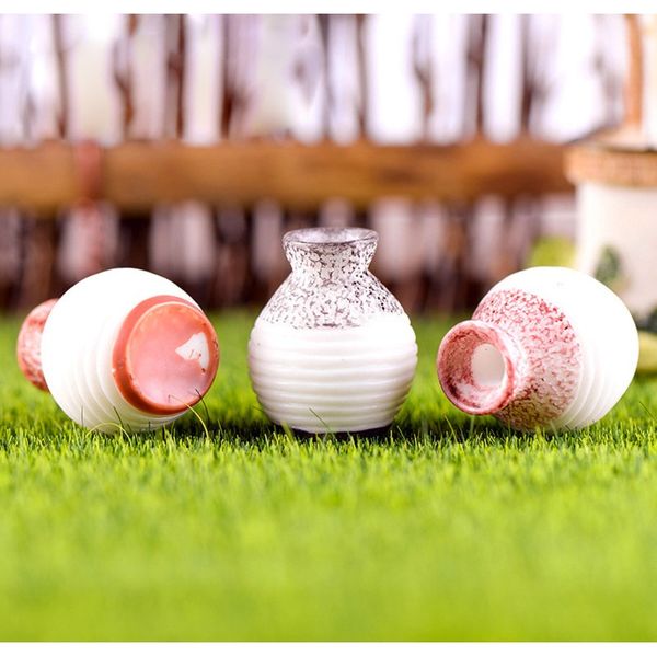 

вазы украшения смолы миниатюрный маленький рот ваза diy ремесло аксессуар дома садовые украшения домашнего декора d0 bbyprl