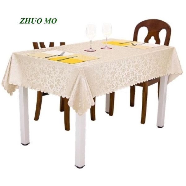 

table cloth waterproof anti- oil kitchen accessories decoration rectangular round