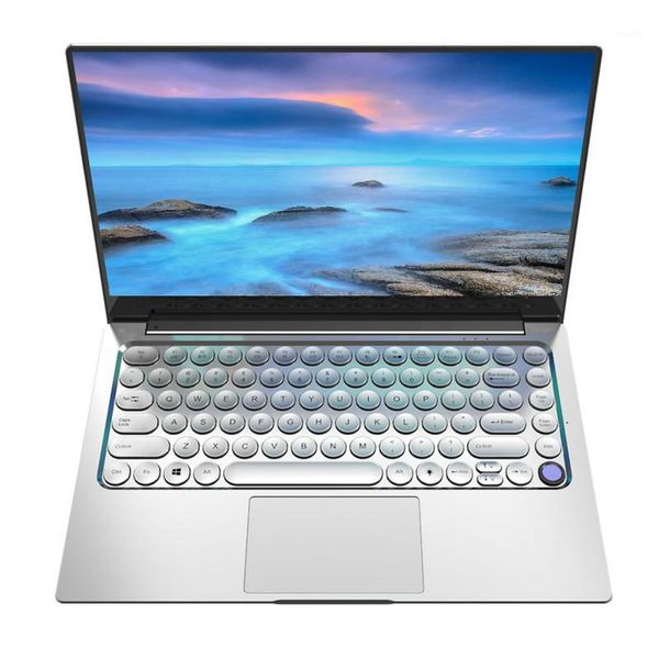 

16g ram 3867u metal lapretro round keyboard notebook 14 inch mini business office portable pc computer student ssd netbook1