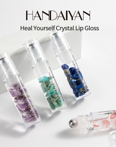 

dhl handaiyan crystal ball lip gloss moisturizing lip balm glaze winter autumn nutritious moisturizing