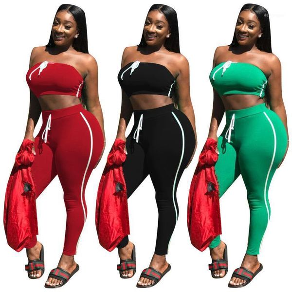 

spring summer women two piece set and pants plus size outfits tracksuit sweatsuit solid color belt active sets1, White