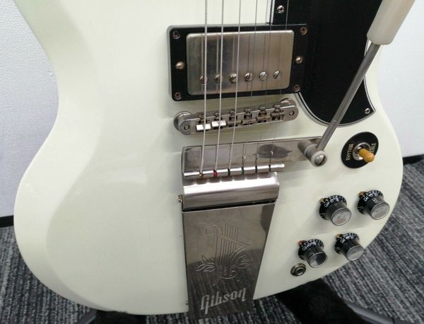 

custom shop sg standard reissue white electric guitar